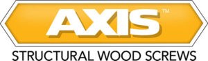 axis structural wood screws